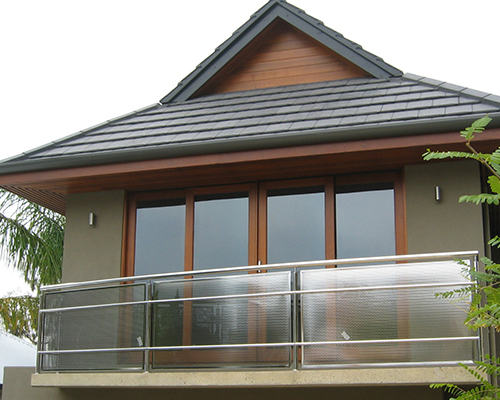 Stainless steel balustrade