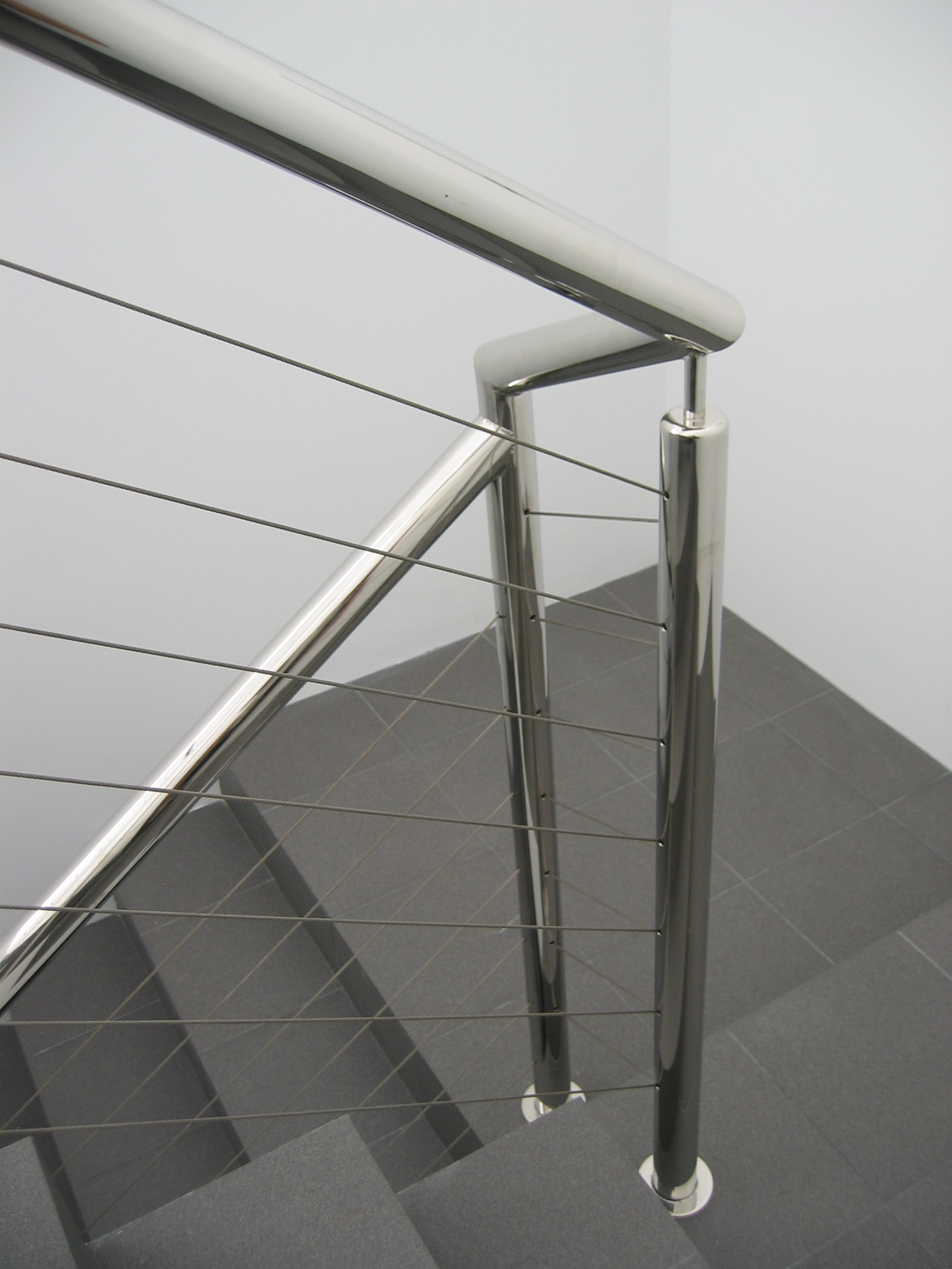 Stainless steel balustrade posts Perth