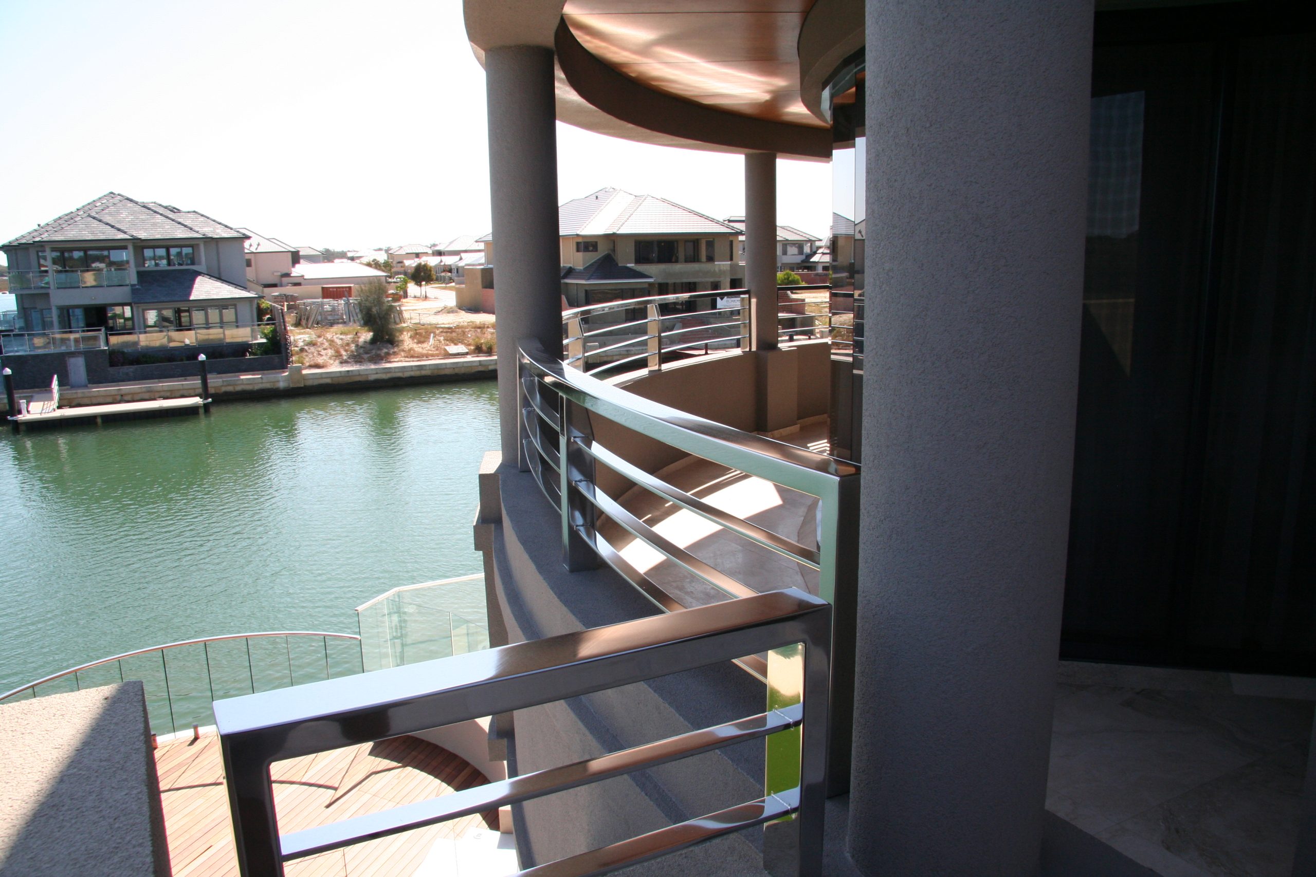 Stainless steel stair balustrade Perth