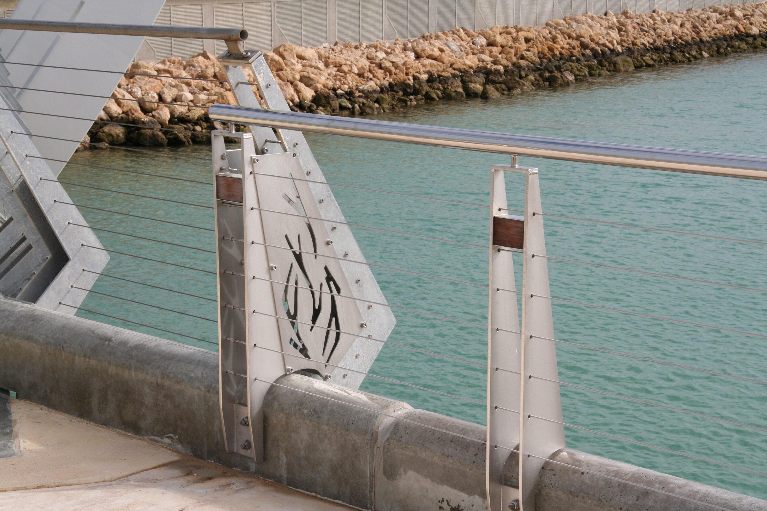 Stainless steel handrail Perth