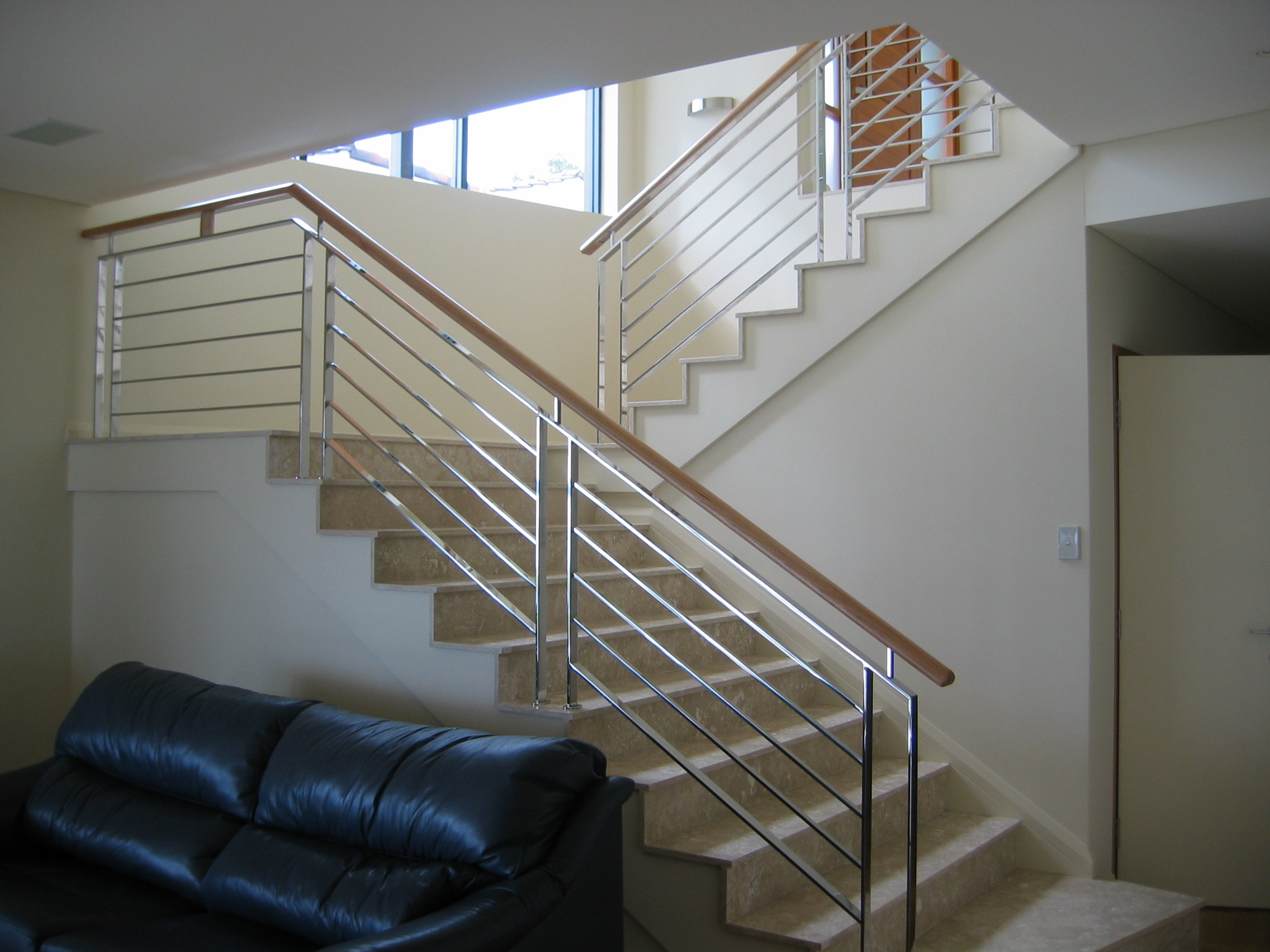 Stainless steel stair balustrade Perth